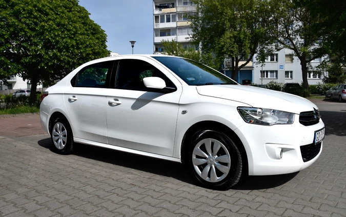 Citroen C-Elysée cena 22000 przebieg: 131500, rok produkcji 2015 z Gdańsk małe 191